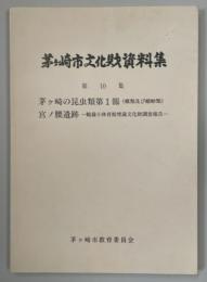 茅ヶ崎市文化財資料集10集　茅ヶ崎の昆虫類第1報(蝶類及び蜻蛉類)／宮ノ腰遺跡