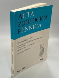 Acta Zoologica Fennica №209 Neuropterology 1997：Proceedings of the Sixth International Symposium on Neuropterology Helsinki, Finland, 13–16 July 1997