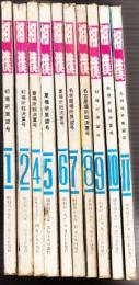 相撲  昭和48年１－11月(3月号欠)・10冊一括