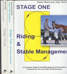 Stage One..Two.Three 全3冊T (Riding and Stable Management: ..A Complete Guide to the British Horse Society Stage One Examination)騎乗と厩舎の管理 - BHS ステージ 試験の完全ガイド　英語版