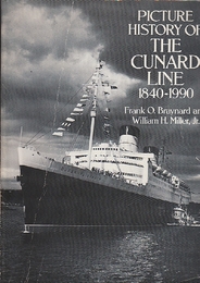 Picture History of the Cunard Line, 1840-1990　 (Dover Books on Transportation, Maritime) 　英語版・ペーパーバック (写真で見るキュナード・ラインの客船の移り変わり 1980-1990)