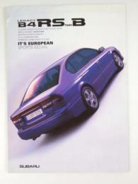 自動車カタログ SUBARU LEGACY B4 RS-B/ European Sports Sedan