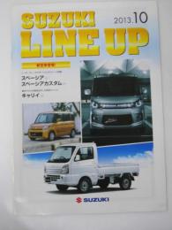 車カタログ　SUZUKI Line UP スペーシア/カスタム/キャリイ