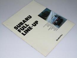 車カタログ　SUBARU FULL LINE-UP