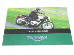 オートバイカタログ　TRIUMPH Classic Motorcycles 2001