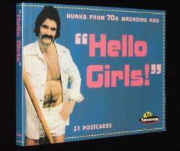 【洋書】Hello Girls!　70年代の雑誌広告のポストカード集/ポストカードブック