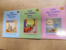 Little Grey Rabbit's Party / Little Grey Rabbit's Christmas /Little Grey Rabbit's Party (Colour Cubs)　 3冊 洋書絵本　ペーパーバック　英語　