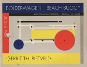 Gerrit Rietveld Beach Buggy Paper Model