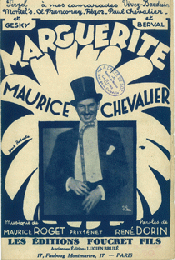 MAURICE CHEVALIER. Collection des 5 cahiers de la musique crees par M.Chevalier. （仏） モーリス・シュヴァリエ 歌唱楽譜コレクション　 5点一括　