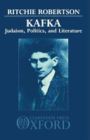 Kafka: Judaism, politics, and literature （英書）『カフカ―ユダヤ教・政治・文学』