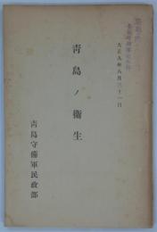 青島ノ衛生　大正九年八月三十一日　