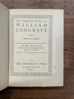 THE COMPLETE WORKS OF WILLIAM CONGREVE