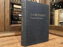 I. A. RICHARDS ESSAYS IN HIS HONOR     EDITED by REUBEN BROWER  HELEN VENDLER  JOHN HOLLANDER