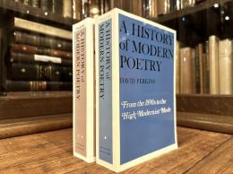 A HISTORY of MODERN POETRY