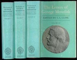 クライン 編　「Ｇ.メレディス書簡集」The Letters of George Meredith.