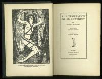 The Temptation of St.Anthony. By Gustave Flaubert. Translated by Lafcadio Hearn. Illustrated by Mahlon Blaine. 「聖アントワーヌの誘惑」　