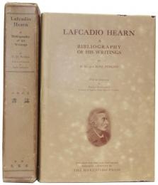 Lafcadio Hearn. A Bibliography of His Writings. With an Introduction by Sanki Ichikawa. 「小泉八雲書誌」　
