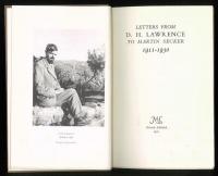 Letters from D.H.Lawrence to Martin Secker.