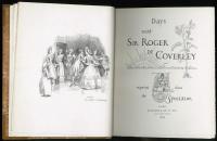 Days with Sir Roger de Coverley. Reprint from the Spectator. Illustrated by Hugh Thomson. ロージャー・ド・カヴァーリ卿との日々 (「スペクテーター」誌より）