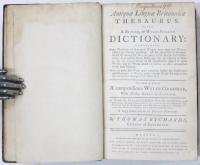 Antiquae Linguae Britannicae Thesaurus: Being A British，or Welsh-English Dictionary… T.リチャーズ　ウェールズ-英語辞典　