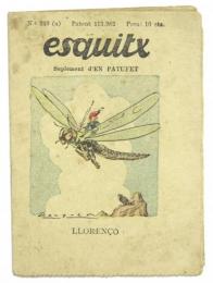 Llorenco. [esquitx. Suplement d’En Patufet. No. 249(a)] (雑誌『esquitx』 No. 249(a)　R.Bir(著) Llorenco)