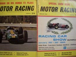 洋雑誌　MOTOR RACING Magazine 1965年　2月・4月・6月・7月・8月・9月・10月・11月・12月号　9冊セット