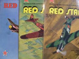 洋書　Red stars in the sky　 Soviet air force in World War Two　Vol.１・２・３　3冊セット