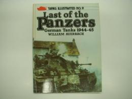 洋書 TANKS ILLUSTRATED No.9 : Last of the Panzers : German Tanks, 1944-45 