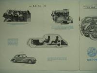 自動車パンフレット The CAR OF DISTINCTION by A.C.CARS LIMITED. THAMES DITTON. SURREY.