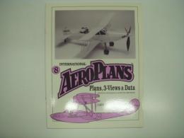 洋書　International Aero Plans : Plans, 3-Views & Data: Vol.8:Creative Modeler & Aviation Historian:  1909-1939 Air Racers