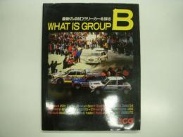 別冊CG: WHAT IS GROUP B?: 最新の4WDラリーカーを探る