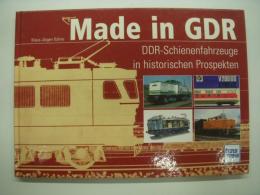 洋書　Made in GDR: DDR-Schienenfahrzeuge in historischen Prospekten
