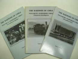 洋書　The Railways of Chile: Volume1 / Volume2 / Volume3　3冊セット