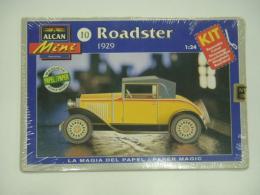 ペーパークラフト: Alcan Mini 10: Roadster 1929: 1:24