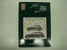 洋書　Fiat 1500 e 2800 fuoriserie