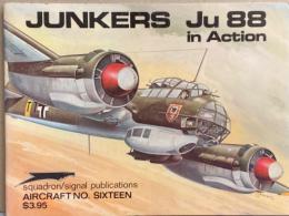 洋書　JUNKERS Ju 88 in action　Aricraft No.16　爆撃機