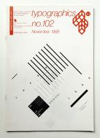 Typographics"TEE" No.102 (1988年11月)