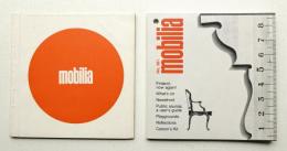 ①mobilia (スカンジナビアの家具の雑誌“モビリア”の小さな見本) + ②mobilia No. 310 (1981) の縮刷版(1/4)