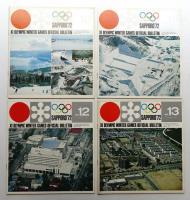 XI OLYMPIC WINTER GAMES OFFICIAL BULLETIN NO.1 (1967年3月)～NO.14 (1972年1月) 14冊揃い一括