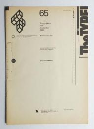 Typographics"TEE" No.65 (1985年9月)