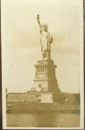 絵葉書　No. 17 Statue of Liberty on Bedloes Island in New York Bay