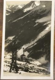 絵葉書　Galzig Seilbahn 2080m  Blick auf St. Anton a. A.