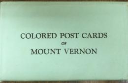 絵葉書セット　COLORED POST CARDS OF MOUNT VERNON