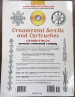 Ornamental Scrolls and Cartouches  CD-ROM & BOOK