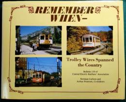 Remember When - Trolley Wires Spanned the Country