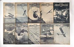（独文）航空雑誌　シュヴァイツァー・アエロ・レビュースイス　10冊セット【Schweizer  Aero Revue Suisse 】