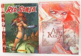 THE ART OF RED SONJA 2冊一括 【アメコミ】【原書アートブック／ハードカバー】