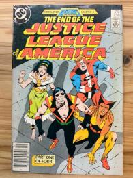 JUSTICE LEAGUE OF AMERICA #258 THE END OF THE JUSTICE LEAGUE OF AMERICA / LEGENDS タイイン【アメコミ】【原書コミックブック（リーフ）】