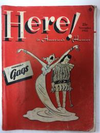 Here! is America's Humor Vol.10 No.11 1951 NOV  【海外マンガ】【雑誌】【英語】