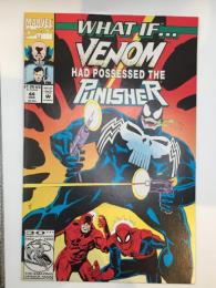 MARVEL What If #44 Venom had Possessed the Punisher - 1992 by Kurt Busiek 【アメコミリーフ】